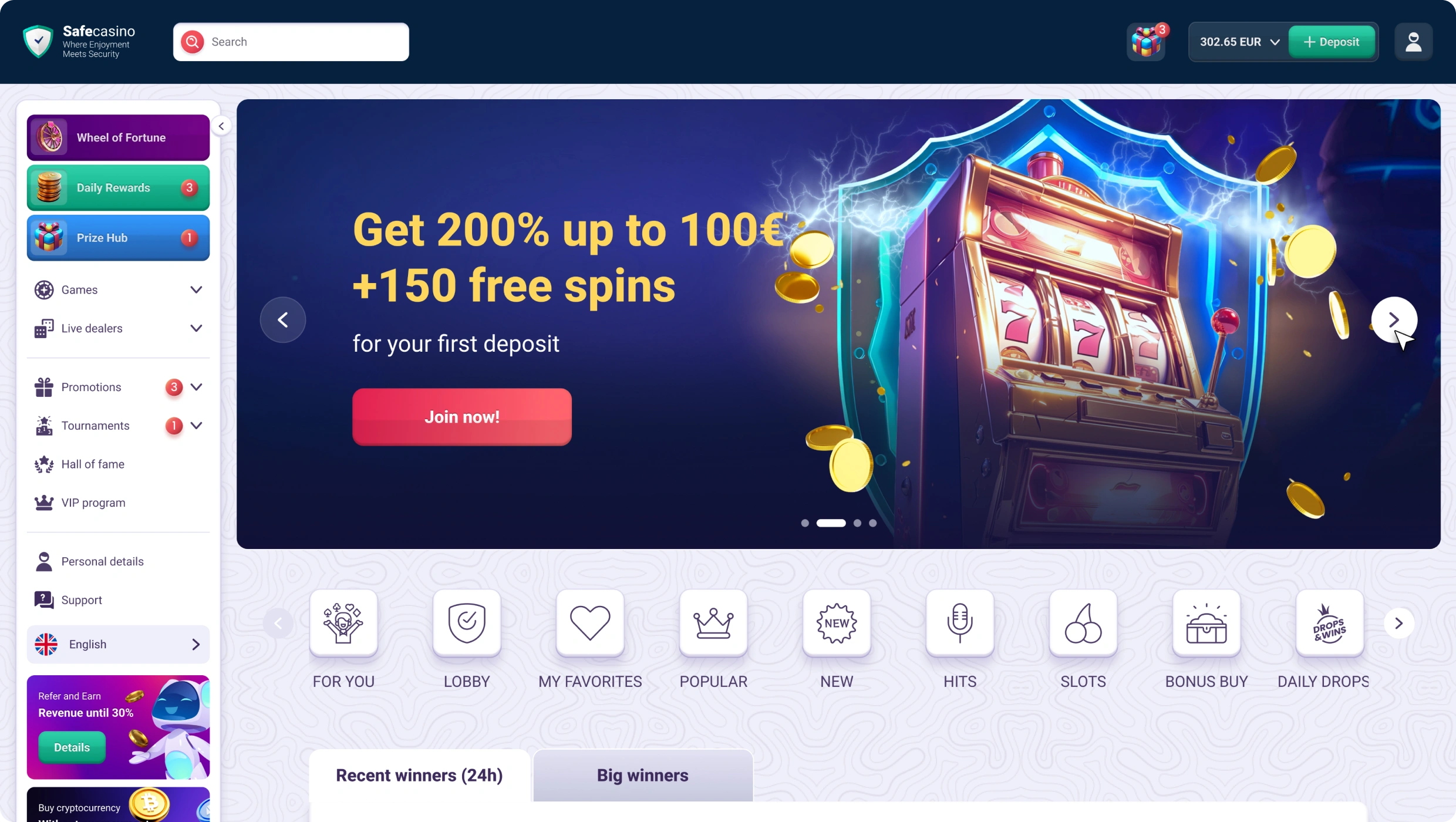 Safe Casino kasino platforma Safe Casino kasino platforma